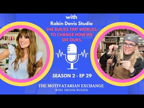 Trash to Treasure: Miniature Art, Upcycling & Sustainable Creativity | Robin Davis Studio