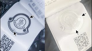 FAKE VS REAL MONCLER HOLOGRAM LABEL!!! (EVERYTHING YOU NEED TO KNOW & HOW TO CHECK)