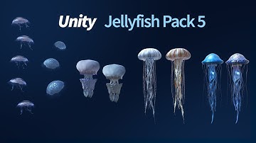Unity Asset  Jellyfish Pack5
