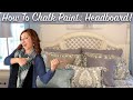 TRASH TO TREASURE! Headboard Makeover with CHALK PAINT | DIY Distressed Finish For Beginners