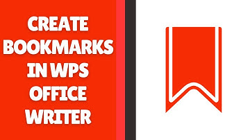 Bladwijzers maken in WPS Office Writer