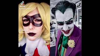 Harley Quinn #Cosplay Fashion #Style Duet: DC Comic Makeup Hair Costume Super Fan Jessica Felice!