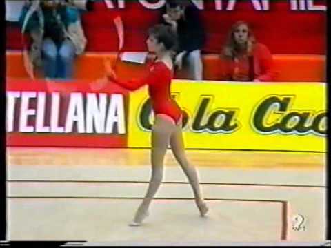Yulia BAICHEVA BUL Hoop 1991 URSS Vs BUL Vs ESP