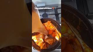 yams mixed with beans 🫘#food #cooking#shortvideo
