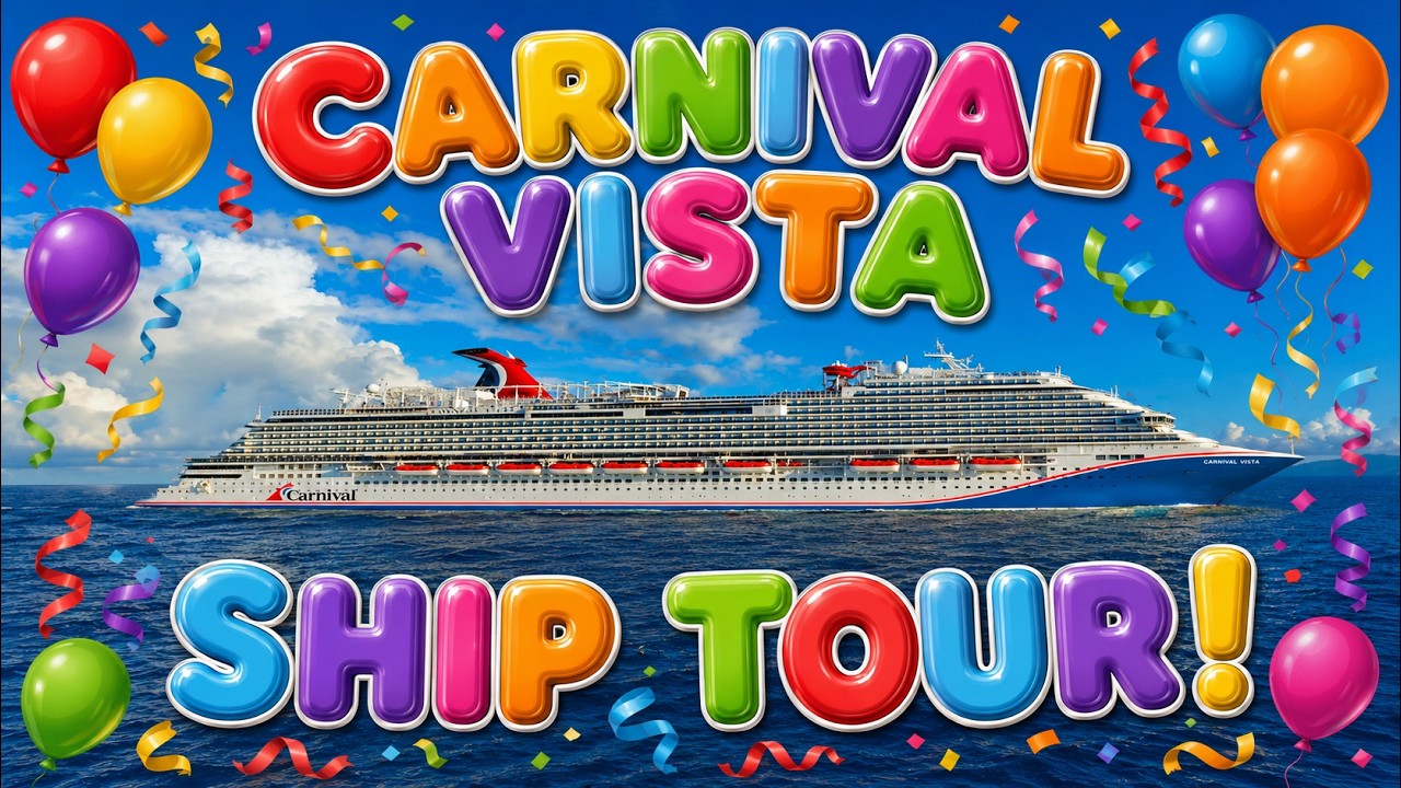 Carnival Vista ship tour