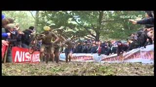Cyclocross Oudenaarde (Koppenberg) - 2008 - Sven Nys (rijdt vinger uit de kom)