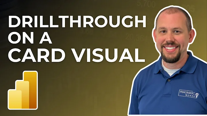 How to Drillthrough on a Card Visual in Power BI