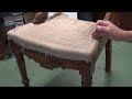 Eastlake Chair Upholstery -  Traditional Springing & Stuffing Techniques