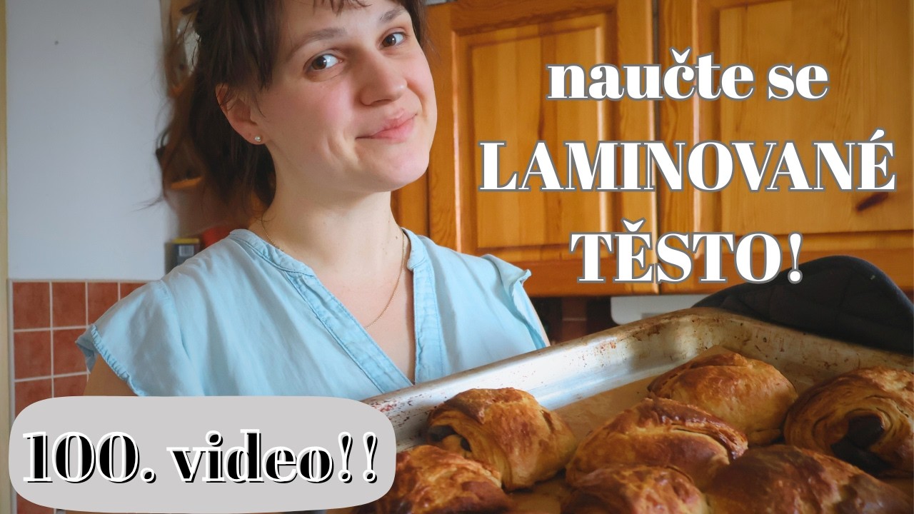 Jak na čokoládové croissanty jednoduše - KVÁSKOVÝ RECEPT