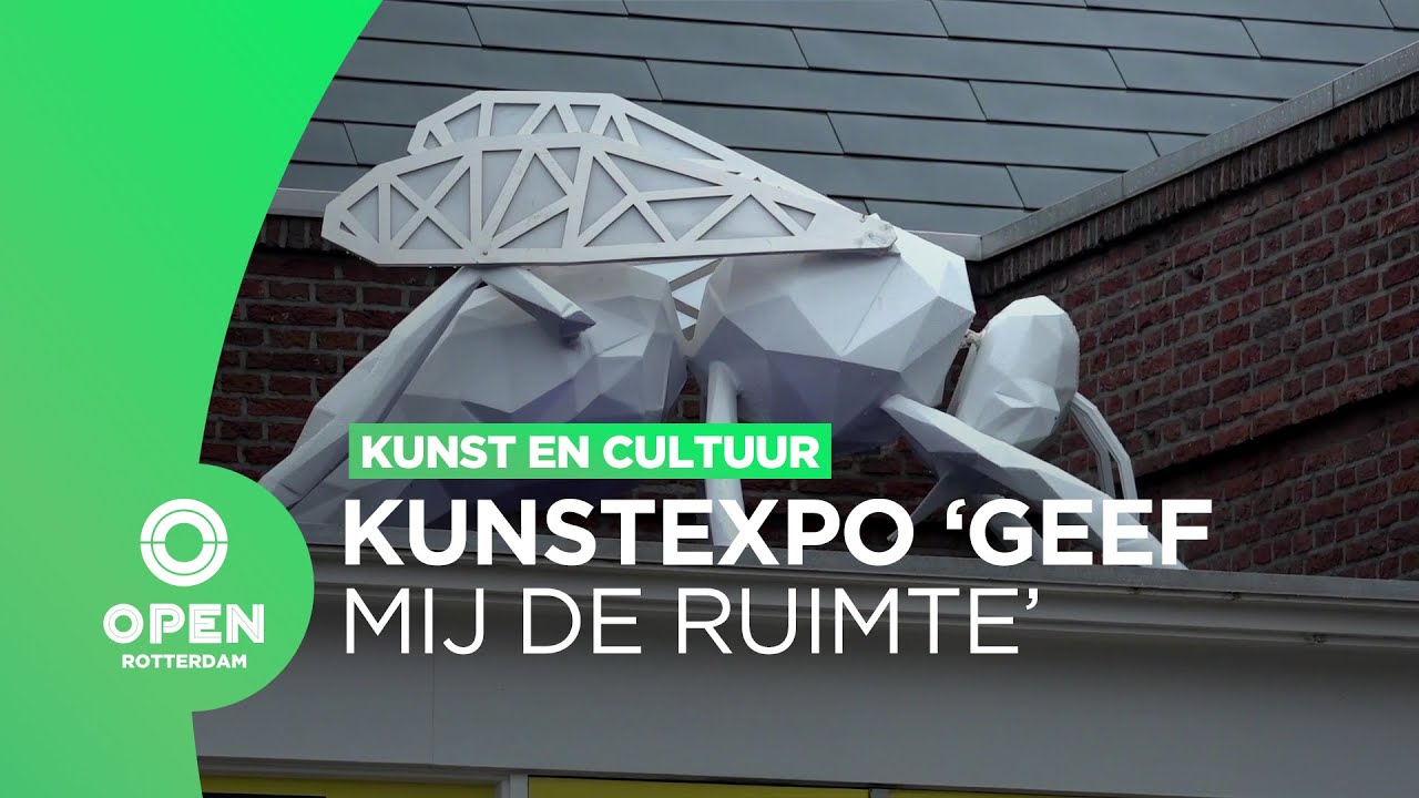 Rotterdamse kunstexpositie 'Geef me de ruimte' verplaatst naar buiten | Kunst & Cultuur