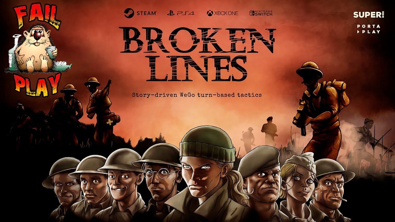 Broken Lines → ТАКТИЧЕСКАЯ РОЛЕВУХА В СЕТТИНГЕ ВТОРОЙ МИРОВОЙ. СТРИМ-ОБЗОР