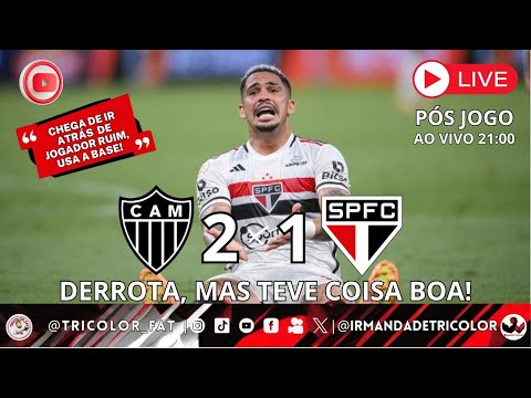 AO VIVO) LIVE PÓS-JOGO DERROTA PARA O SANTOS! TRICOLOR VAI BRIGAR