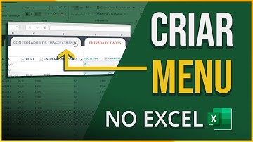 DASHBOARDS NO EXCEL - Criando Menus de Navegação em Planilhas (Como se Fosse um SITE)