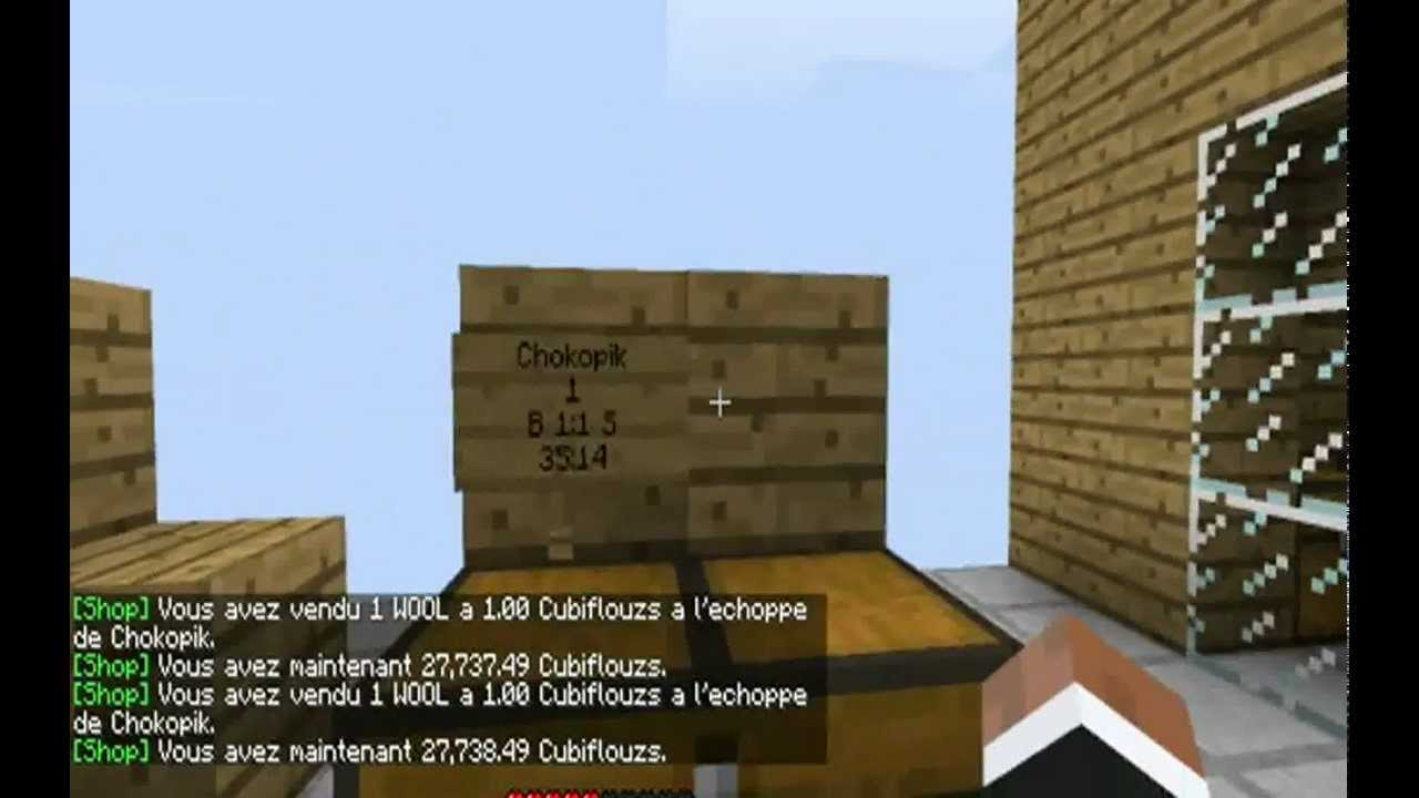 Minecraft TUTO-Les plugins de Nico-Iconomychestshop [FR] (création de