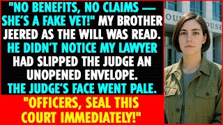 My Brother Mocked My Service In Court — Until The Judge’S Command Changed Everything...