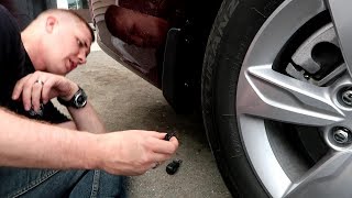 How to install splash guards on the Honda Odyssey 2018