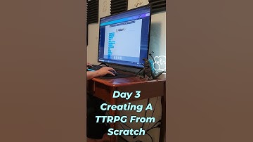 Day 3 Creating A TTRPG #youtube #youtubeshorts #ttrpg #dungeonsanddragons #dnd #asmr #soothing