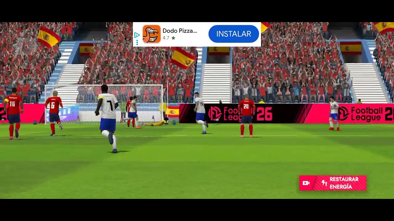 FOOTBALL LEAGUE 2026: España 1 - 0 Francia (EUROCOPA Cuartos de final Ida) 