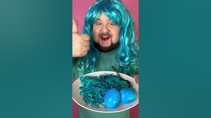 Розовая еда vs Голубая еда