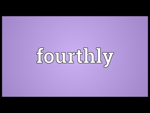 Header of fourthly