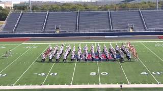 Fairfield Grand Band From Eagle Land - UIL Region 8 Marching Band Contest 2015