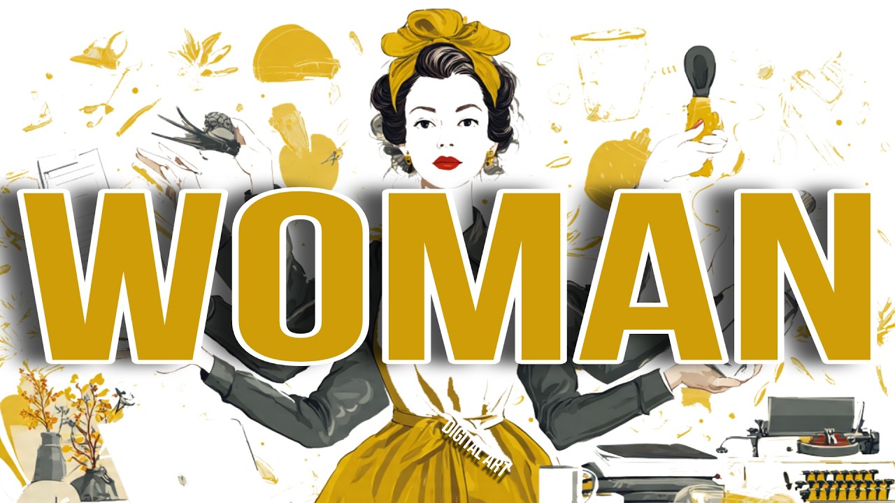 Multiverse of Woman | Digital Artwork and Fun | Video Editing