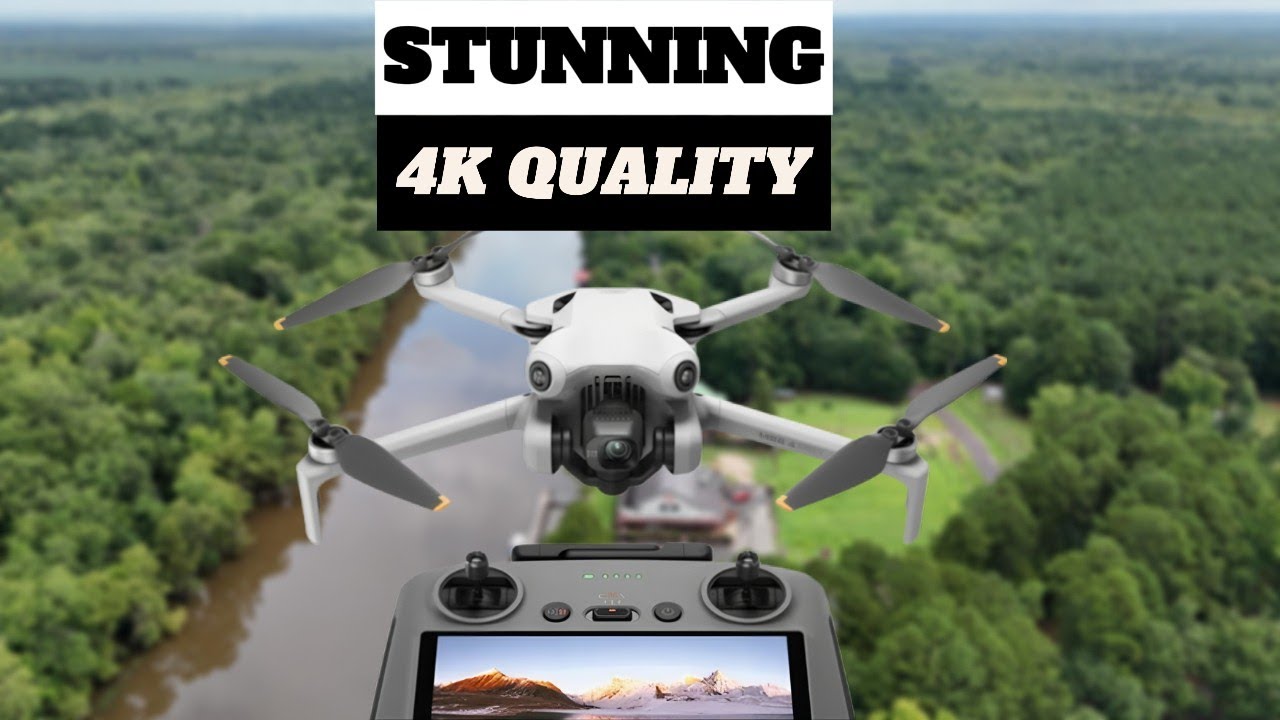 First Time Flying the DJI Mini 4 Pro – Mind-Blowing 4K Quality!