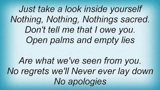 Sick Of It All - No Apologies Lyrics