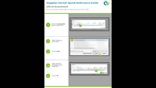 CV360 Supplier Training:  Add an Attachment