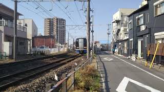 名鉄2004F+名鉄2006F 回送電車江南通過