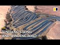 Xinjiangs long and winding road with more than 600 hairpin bends