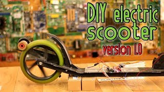 Homemade Electric Scooter - version 1
