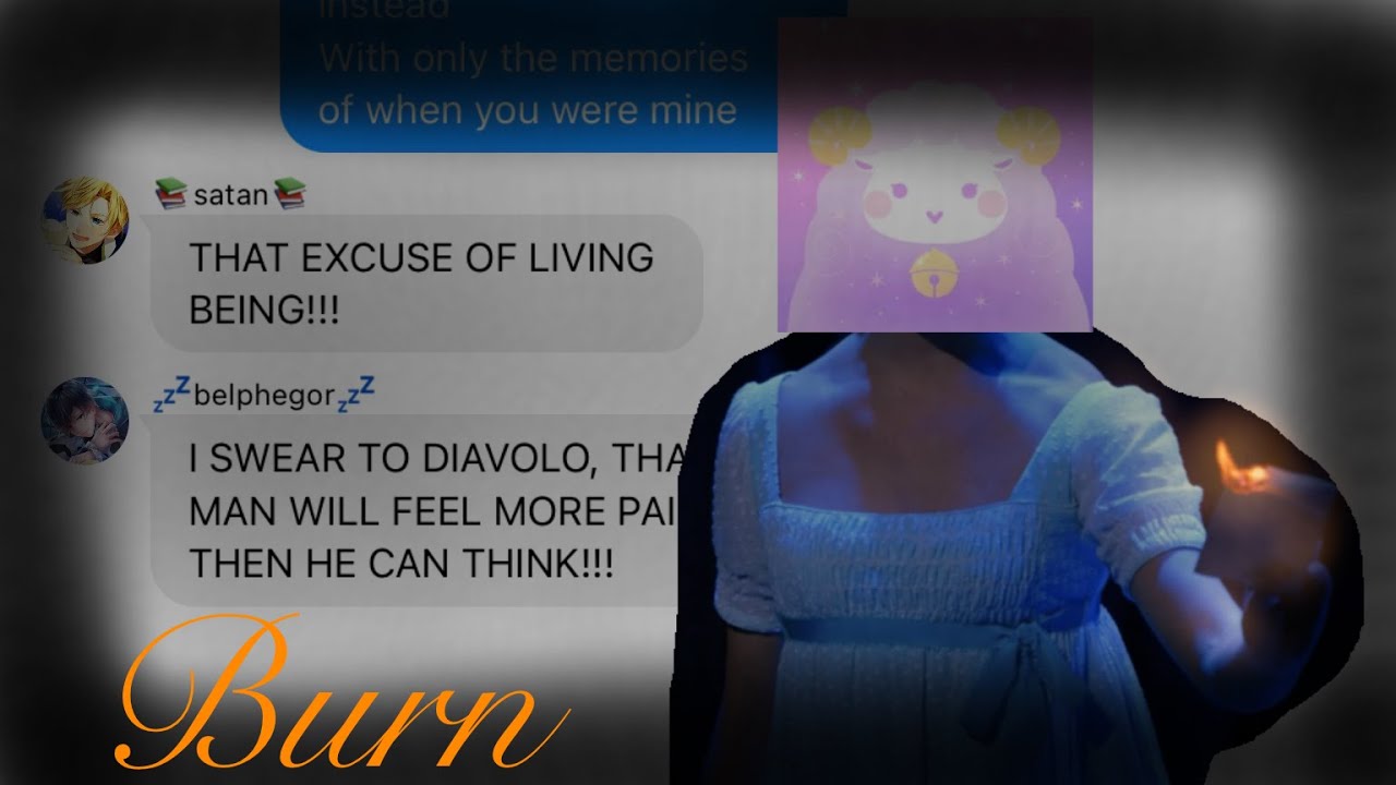 [Obey Me!] Burn (No prank) | Obey Me Texting Story