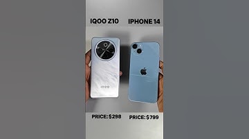 IQOO Z10 🆚 IPHONE 14 SPEED TEST COMPARISON #shortsfeed #shorts