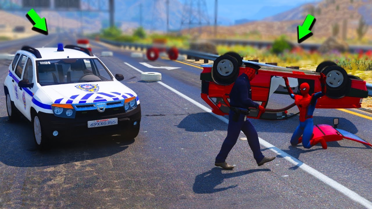 10 Bin TL'lik Arabalar Polis Arabasından Kaçıyor - GTA 5