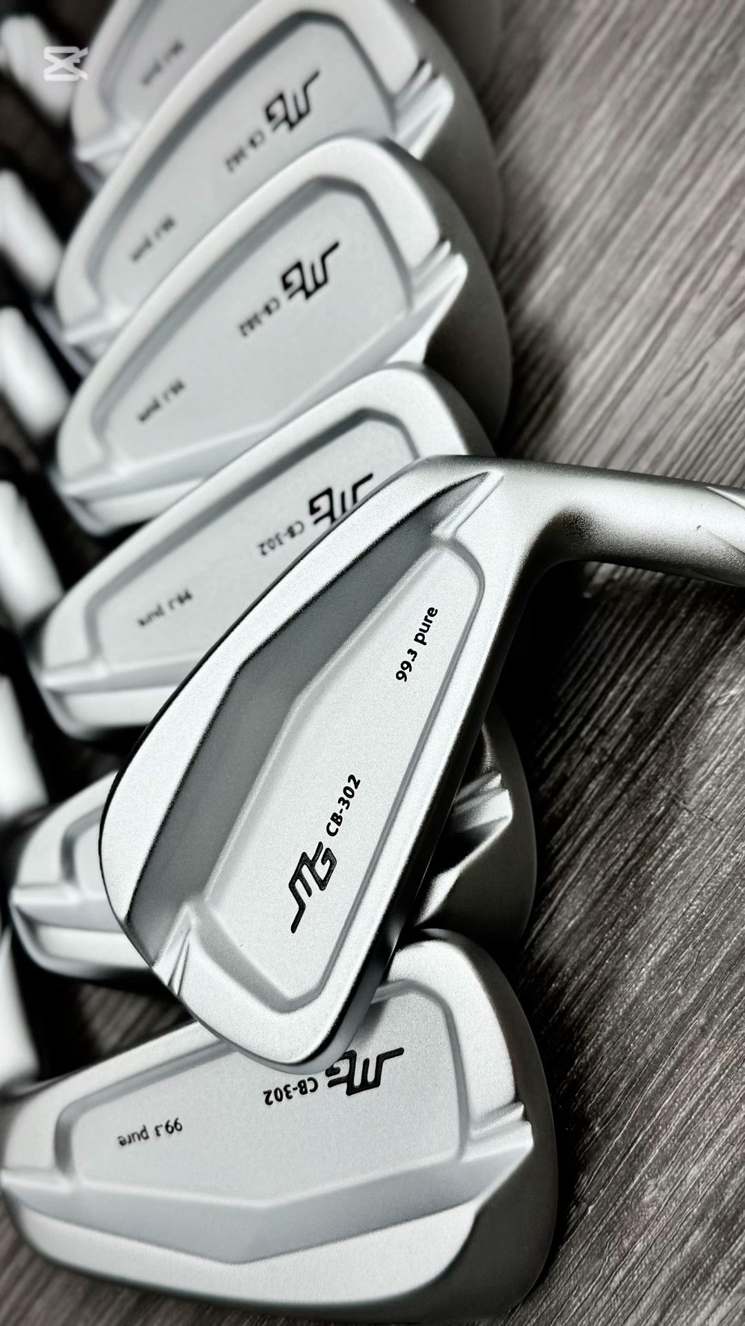 世界300セット限定！三浦技研CB-302純鉄アイアン！#ゴルフ #ゴルフ