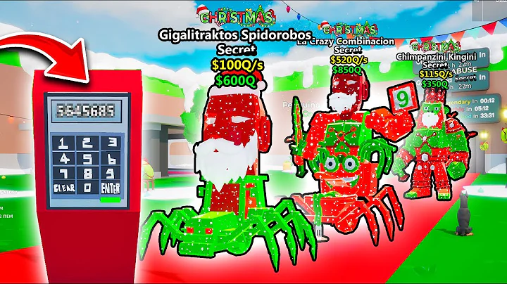 *SPAWN* 850Q/s Christmas Brainrot Secret Codes in Fortnite Steal The Brainrot (New Secret Codes)