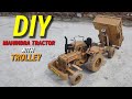 How To Make Rc Mahindra Tractor With Hydraulic Trolley From Cardboard And Homemade ll DIY 🔥🔥