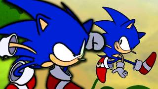 This Sonic Fan Game is HAND DRAWN