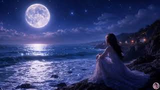 🌌 Deep Sleep Music & Moonlit Ocean Waves | 治愈睡眠音乐:海上明月与温柔海浪声 🌊#healing #pianomusic #relaxingmusic