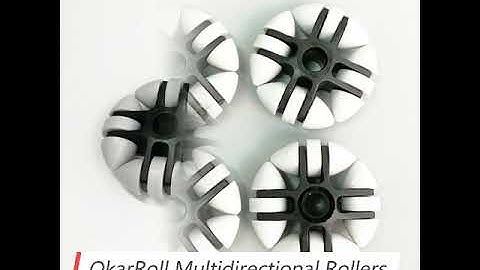 OkarRoll Multidirectional Rollers Okartek Conveyor Wheels