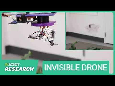 Invisible Drones: A New Flying Robot Spins So Fast It Hides In Plain Sight