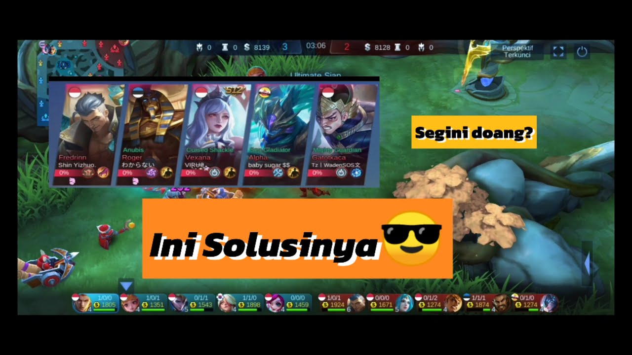 Ilmu Mahal nih‼️ Hero ini counter meta tank fighter || MLBB