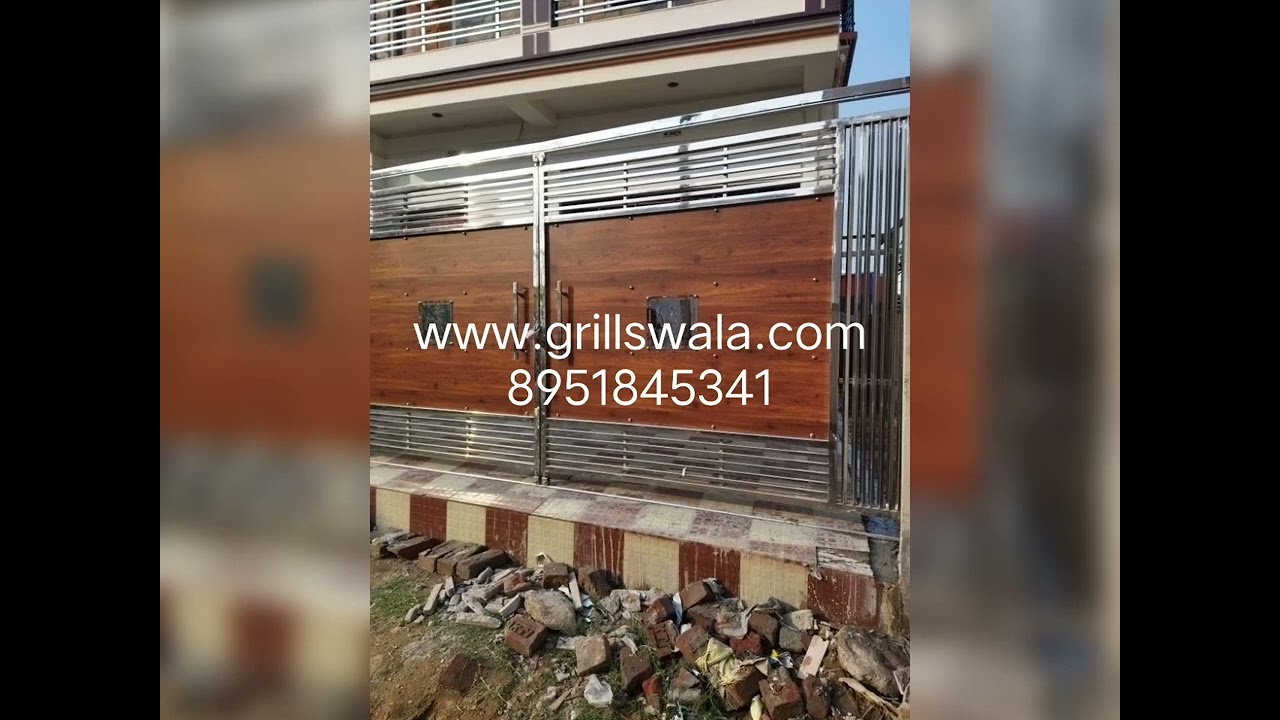 Stainless steel gates 