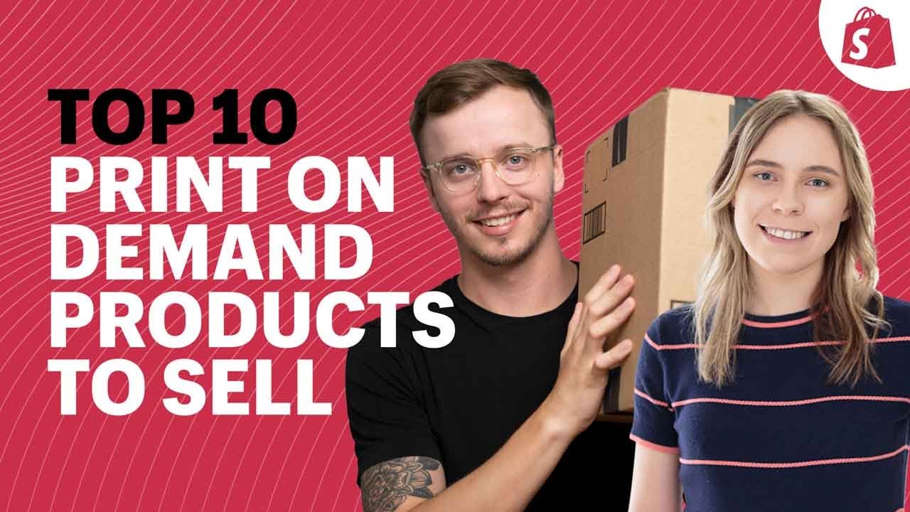 Sell Print-On-Demand Products with Shopify