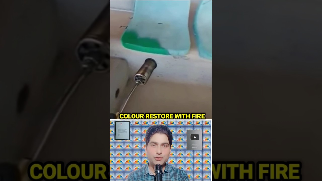 Incredible Moments of Color Restore With Fire that Blow Your mind 