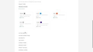 Project Administration: Change System Color