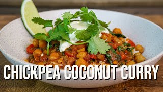 Chickpea Coconut Curry | The Tastiest Recipe