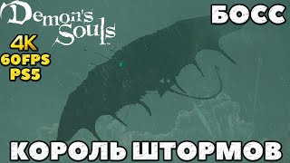 Убил из лука! Босс Король Штормов(Storm King)! (PS5)Demon's Souls.