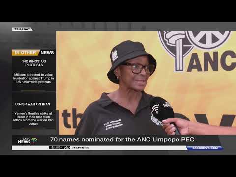 70 names nominated for ANC Limpopo PEC